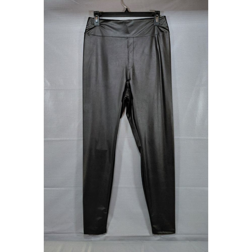 Offline by Aerie Real Luxe‎ Faux Leather Leggings XL Long Black Pull On
